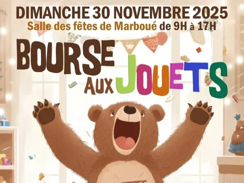 MARBOUÉ - Bourse aux jouets de l'APE