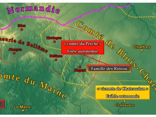 L'histoire du Perche en cartes animées