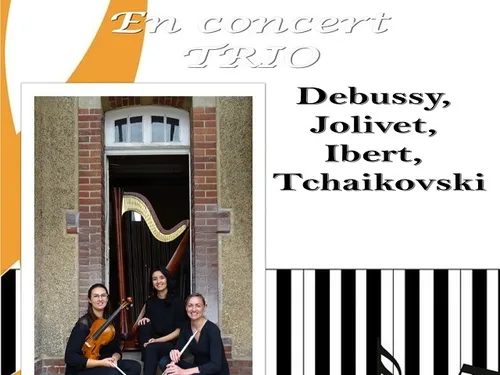 SAINT-RÉMY-SUR-AVRE - Concert : Trio flûte, alto et harpe
