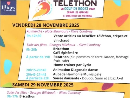 ILLIERS-COMBRAY - Téléthon