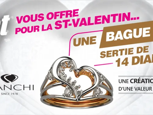 Saint Valentin :  D!RECT FM et la maison BIANCHI vous offre une...