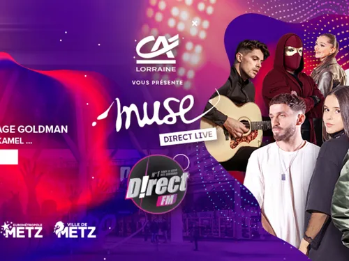 Muse D!RECT Live :  vos places pour les coulisses 