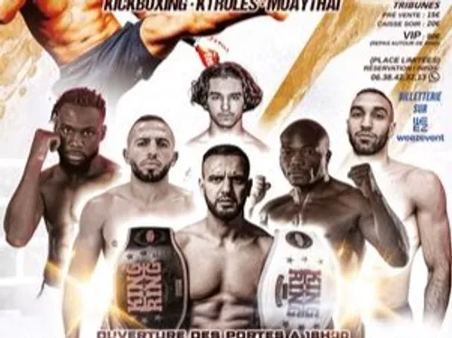  King of the ring revient, tentez de gagnez vos places avec D!RECT FM 