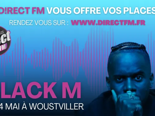 Concert : tentez de gagner vos places pour aller voir BLACK M