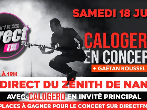 Une semaine spéciale CALOGERO sur D!RECT FM