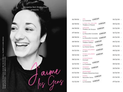 Vos places pour le spectacles de Caroline Estremo à Metz et Nancy