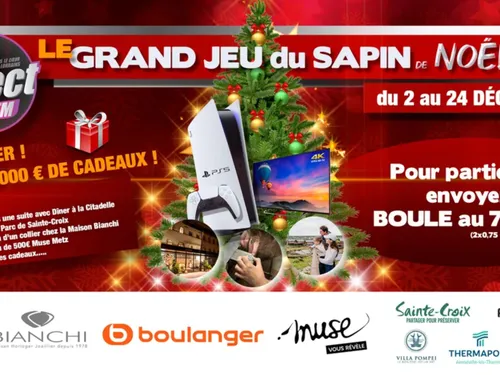  Le Grand Jeu de Noël est de retour sur D!RECT FM !