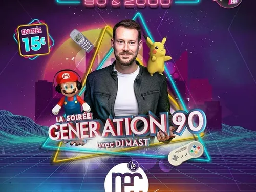 Bon Plan Sortie : Vos places pour Générations 90 au NEC de Marly