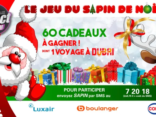 Un voyage à Dubaï et plein d'autres surprises sous le sapin de...