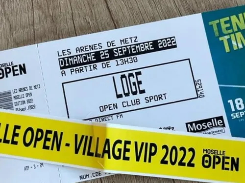 Vos places pour la finale du Moselle Open sont à gagner sur D!RECT FM