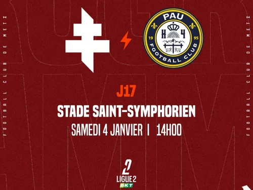 FC Metz : gagnez vos places pour le match face Pau