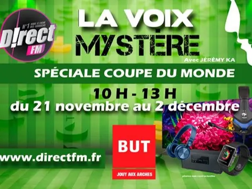 La voix mystère passe en mode coupe du monde 
