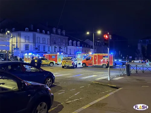 Un blessé grave dans un accident place Jourdan à Limoges