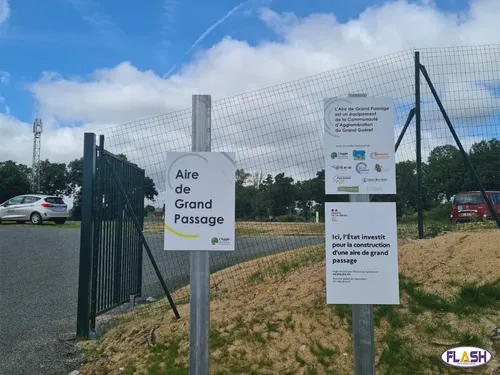 Guéret : ouverture de l’Aire de Grand Passage 
