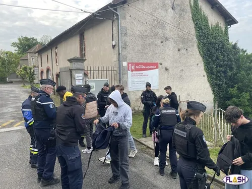 Contrôles de sécurité dans les lycées de Creuse