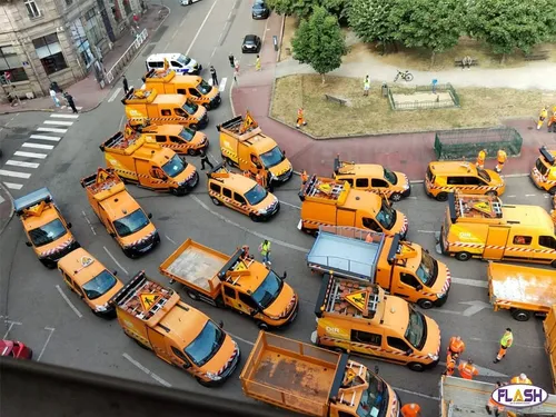 Haute-Vienne : la mobilisation des agents des routes