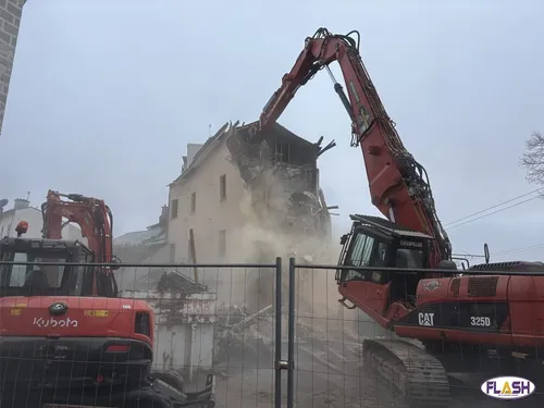 Démolition de l’immeuble du 28 Cours Gay-Lussac