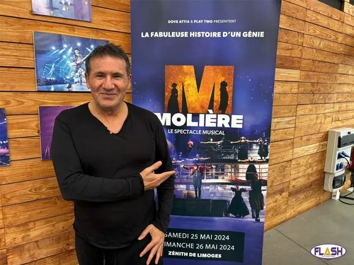 Dove Attia présente sa comédie musicale « Molière l’Opéra urbain »