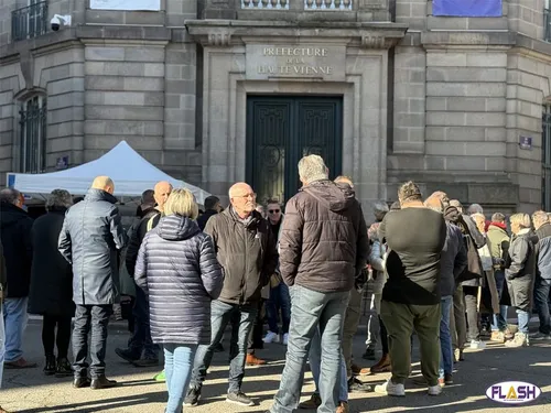 Mobilisation des buralistes contre la contrebande de tabac