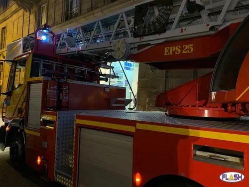 Incendie dans les anciens locaux d’Enedis à Limoges