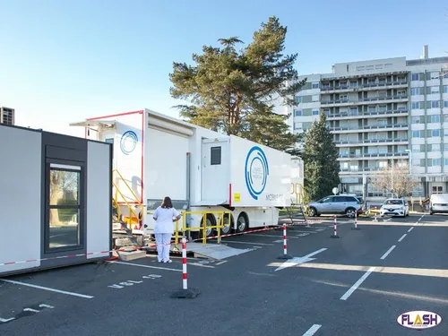 Un scanner mobile pour le CHU de Limoges