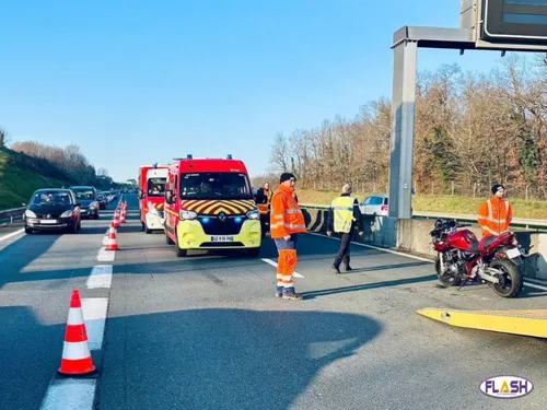 Corrèze : 2 blessés dans un accident sur l'A20 à Donzenac