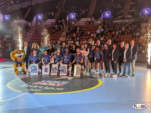Handball : Limoges lourdement battu par Aix malgré la fête (39-27)