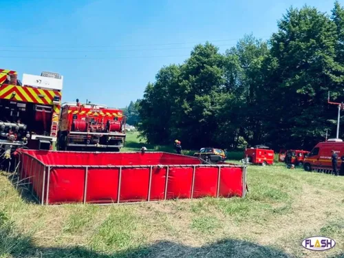 Corrèze : Un feu de forêt ravage 4 hectares tout près de Brive