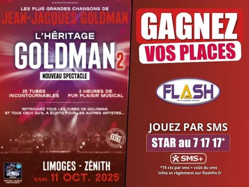 Gagnez vos places pour le concert "Héritage Goldman 2" !