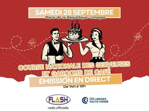 Les 10 ans de la Course des Serveuses et Garçons de Café avec Flash...