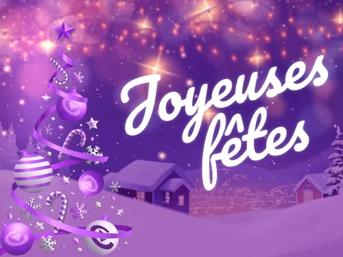 CHAMPAGNE FM VOUS SOUHAITE DE JOYEUSES FÊTES !