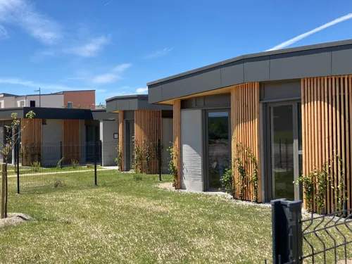 Reims : les premières maisons en impression 3D béton