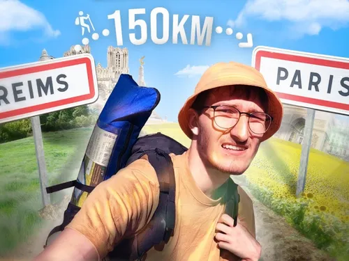 De Reims à Paris à pied !