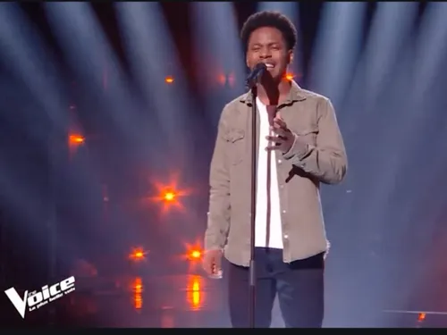 Un jeune Guyanais impressionne  sur la scène de  The Voice ! 
