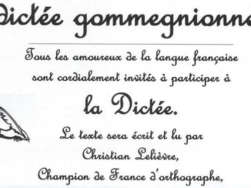 Gommegnies : le retour de la dictée gommegnionne