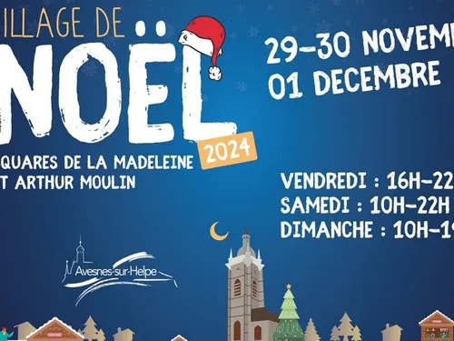 Avesnes-sur-Helpe : un village de Noël pour un week-end de folie !