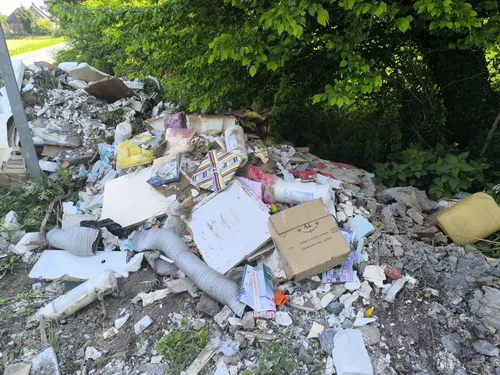 Hautmont -  Un dépôt sauvage de 8m3 découvert