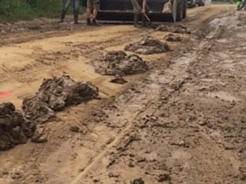Hon-Hergies / Solrinnes : les inondations et coulées de boue...