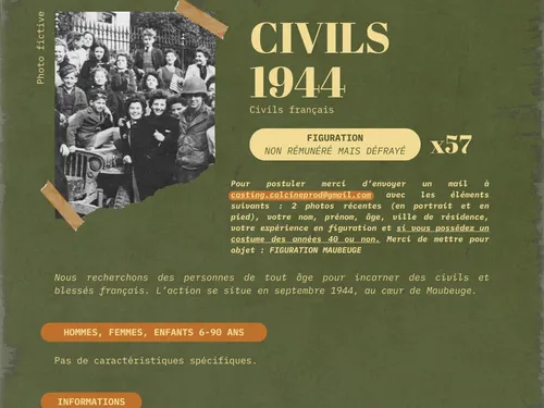 Un court-métrage historique sur la Libération de Maubeuge en...