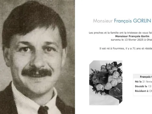 Fourmies : décès de François Gorlin, ancien adjoint au maire 