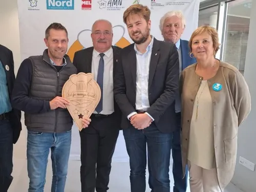 La ville d’Aulnoye-Aymeries labélisée « ici, je mange local »
