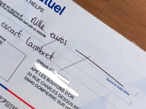 Dompierre-sur-Helpe : 1000 € pour aider les enfants malades