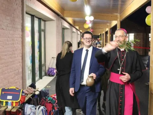 L'école Ste Thérèse inaugurée mardi à Le Quesnoy