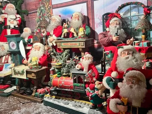 Gommegnies : un musée éphémère du père Noël 