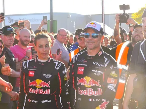 Hautmont : Sébastien Loeb au départ du Rallye Charlemagne 2025