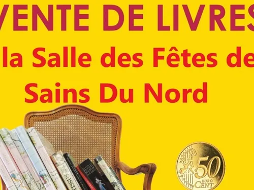 Sains-du-Nord : vente de livres