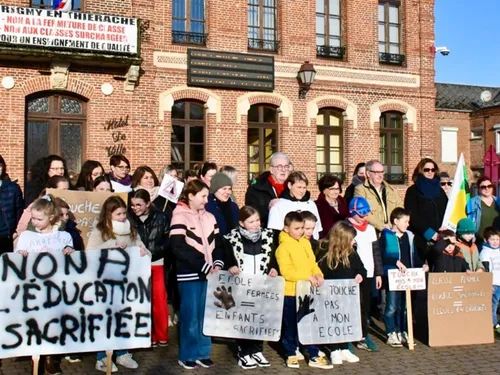 Origny-en-Thiérache : opération « école morte » 