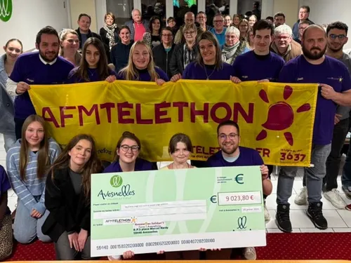Avesnelles : un record de dons pour l’AFM-Téléthon
