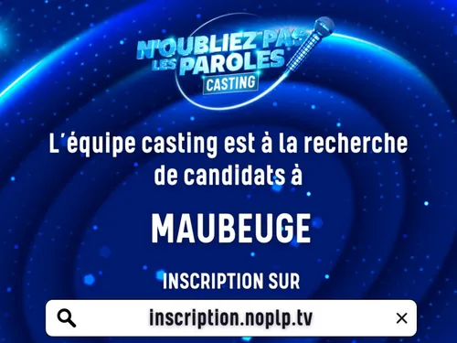 Casting « N’oubliez pas les paroles »