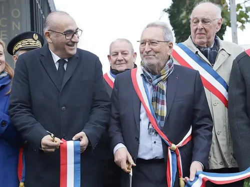 Le commissariat d'Aulnoye-Aymeries inauguré ! 